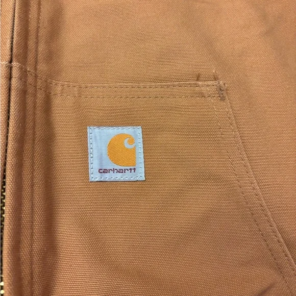 Carhartt Men's Brown Hooded Performance Jacket - Picture 2 of 6